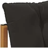 Lauko vidurinė sofa Kietas akacijos medis ir tekstilenas