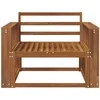 Lauko Vidurinis Sofa Natūrali