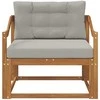 Lauko Vidurinis Sofa Natūrali