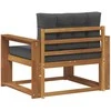 Lauko Vidurinis Sofa Natūrali