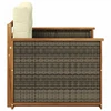 Lauko Vidurinis Sofa Kietos akacijos mediena Natūrali