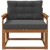 Lauko Vidurinis Sofa Natūrali