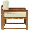 Lauko Vidurinis Sofa Natūrali