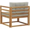 Lauko Vidurinis Sofa Natūrali