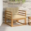 Lauko Vidurinis Sofa Natūrali