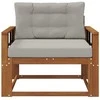 Lauko Vidurinis Sofa Natūrali