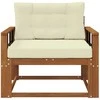 Lauko Vidurinis Sofa Natūrali