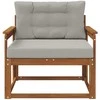 Lauko Vidurinis Sofa Natūrali