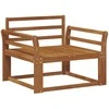 Lauko Vidurinis Sofa Natūrali