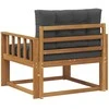 Lauko Vidurinis Sofa Natūrali