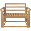 Lauko Vidurinis Sofa Kietos akacijos mediena Balta