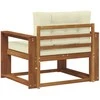 Lauko Vidurinis Sofa Natūrali
