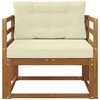 Lauko Vidurinis Sofa Natūrali