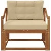 Lauko Vidurinis Sofa Natūrali