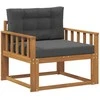 Lauko Vidurinis Sofa Natūrali