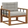 Lauko Vidurinis Sofa Natūrali