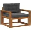 Lauko Vidurinis Sofa Natūrali