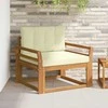 Lauko Vidurinis Sofa Natūrali