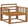 Lauko Vidurinis Sofa Natūrali