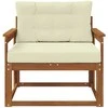 Lauko Vidurinis Sofa Natūrali