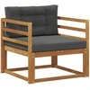 Lauko Vidurinis Sofa Natūrali