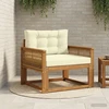 Lauko Vidurinis Sofa Kietos akacijos mediena Natūrali