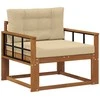Lauko Vidurinis Sofa Natūrali