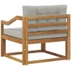 Lauko Vidurinis Sofa Natūrali