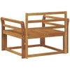 Lauko Vidurinis Sofa Natūrali