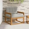 Lauko Vidurinis Sofa Natūrali