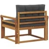 Lauko Vidurinis Sofa Natūrali