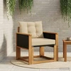 Lauko Vidurinis Sofa Kietasis akacijos medis ir Textilene