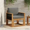 Lauko Vidurinis Sofa Kietos akacijos mediena Natūrali