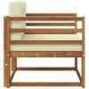 Lauko Vidurinis Sofa Natūrali