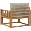 Lauko Vidurinis Sofa Natūrali
