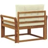 Lauko Vidurinis Sofa Natūrali