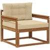 Lauko Vidurinis Sofa Natūrali