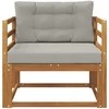 Lauko Vidurinis Sofa Natūrali