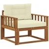 Lauko Vidurinis Sofa Natūrali