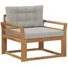 Lauko Vidurinis Sofa Natūrali