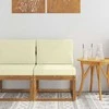 Lauko Vidurinis Sofa Kietos akacijos mediena