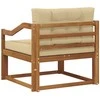 Lauko Vidurinis Sofa Natūrali