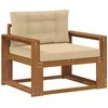 Lauko Vidurinis Sofa Natūrali