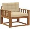 Lauko Vidurinis Sofa Natūrali