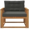 Lauko Vidurinis Sofa Natūrali