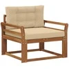 Lauko Vidurinis Sofa Natūrali