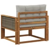 Lauko Vidurinis Sofa Natūrali