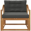 Lauko Vidurinis Sofa Natūrali