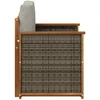 Lauko Vidurinis Sofa Natūrali