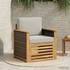 Lauko Vidurinis Sofa Natūrali